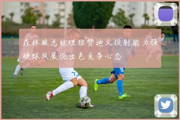 森林狼总经理称赞迪文投射能力强硬球风展现出色竞争心态