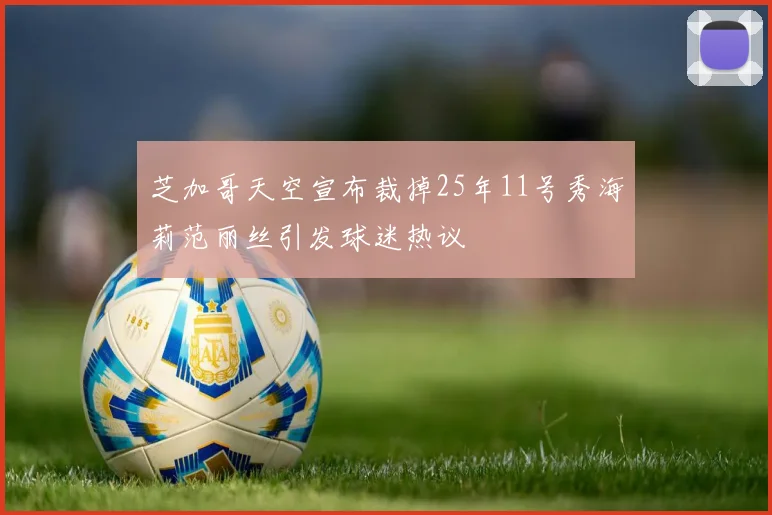 芝加哥天空宣布裁掉25年11号秀海莉范丽丝引发球迷热议